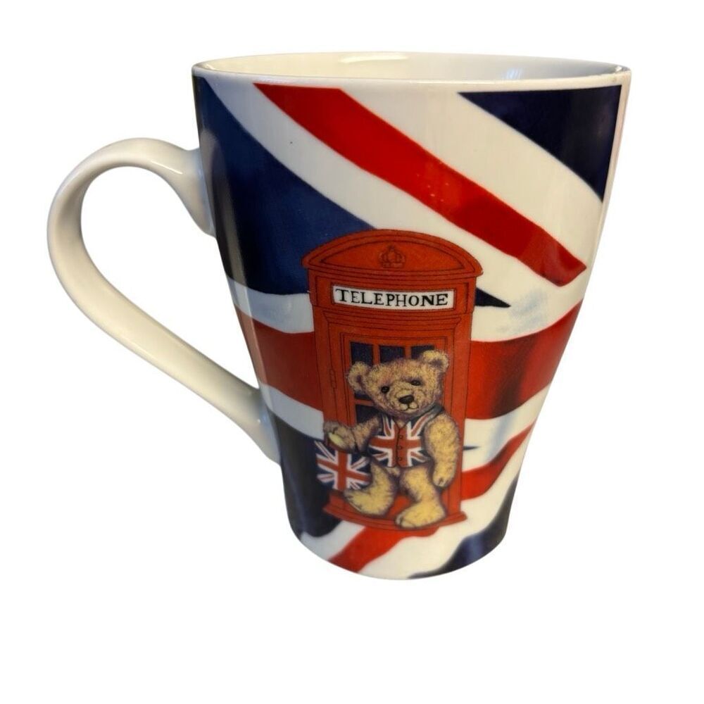 Lesser & Pavey Union Jack British Bear Leonardo Collection Mug